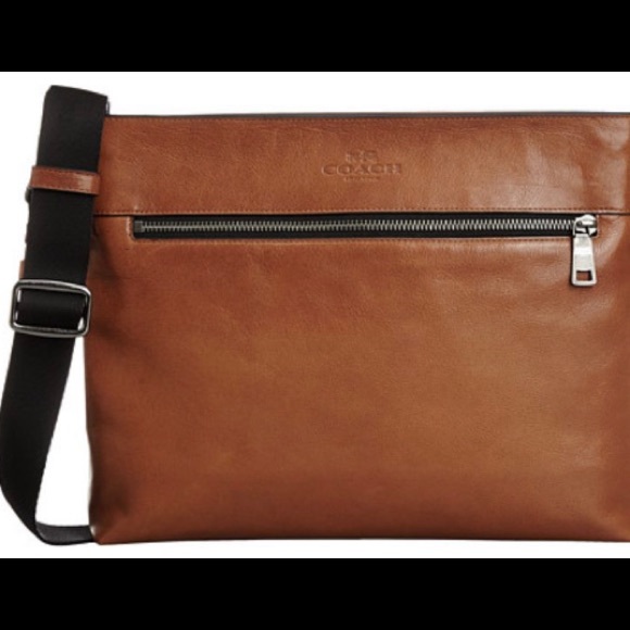 Coach Other - Coach Sport Calf Leather Sam Crossbody Saddle Bag